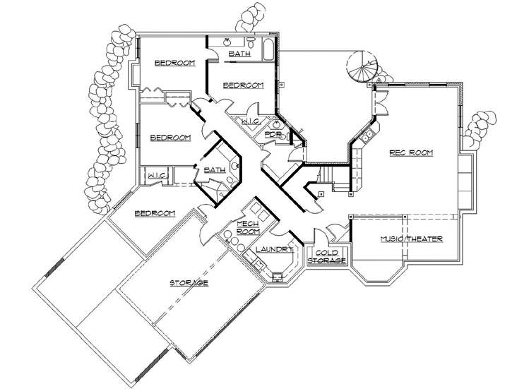 Lower Floor Plan: 53-193