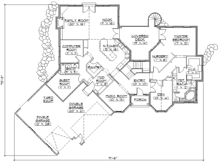 Main Floor Plan: 53-193