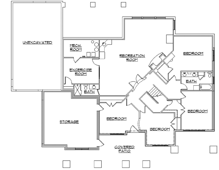 Lower Floor Plan: 53-195