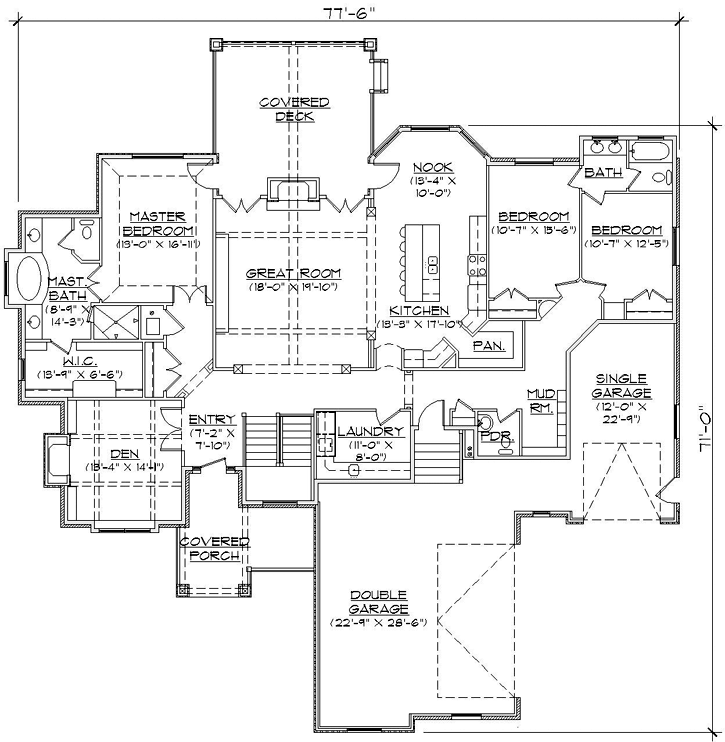 Main Floor Plan: 53-197