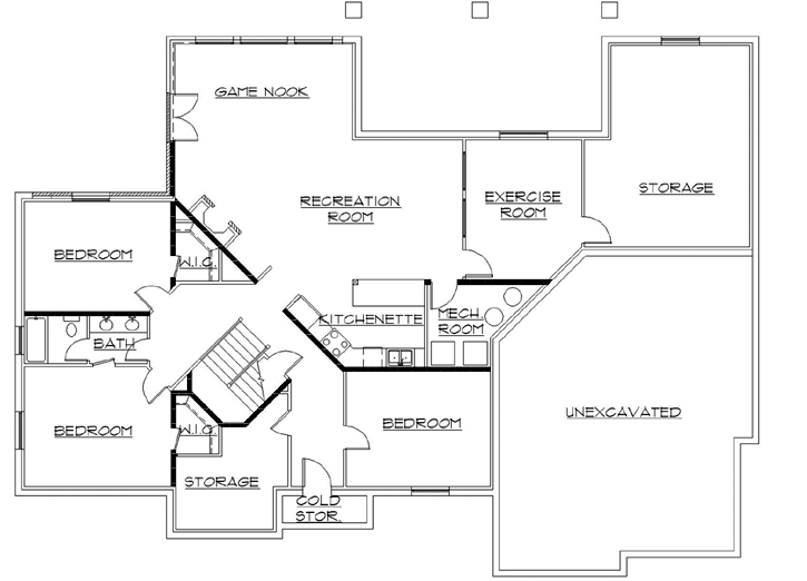 Lower Floor Plan: 53-199