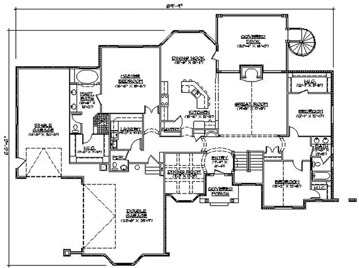 Main Floor Plan: 53-200