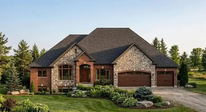 Traditional house plans 53-204 - front exterior, 2,798 sq ft, 2 bed, 2 bath house plans | Monster House Plans