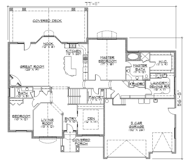 Main Floor Plan: 53-204