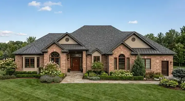 Traditional house plans 53-216 - front exterior, 3,027 sq ft, 2 bed, 2 bath house plans | Monster House Plans