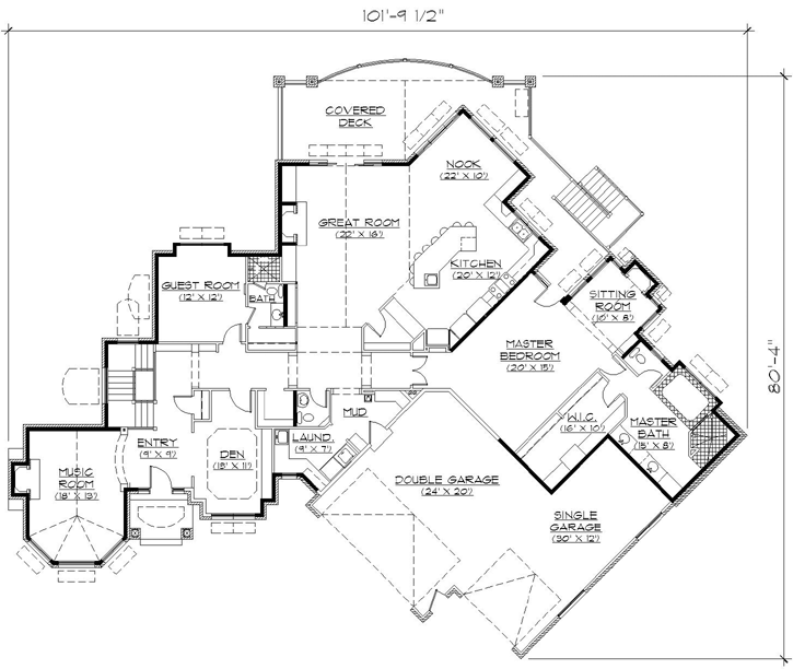 Main Floor Plan: 53-217