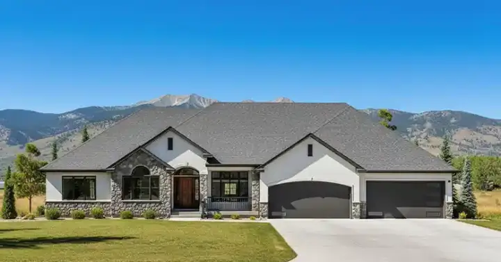Traditional house plans 53-220 - front exterior, 3,092 sq ft, 3 bed, 2 bath house plans | Monster House Plans