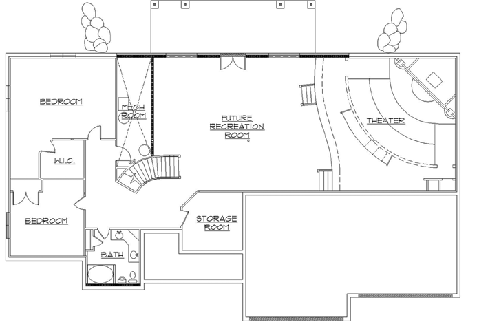 Lower Floor Plan: 53-220