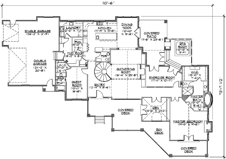 Main Floor Plan: 53-221