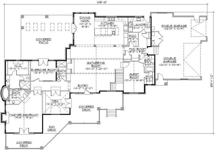 Main Floor Plan: 53-223