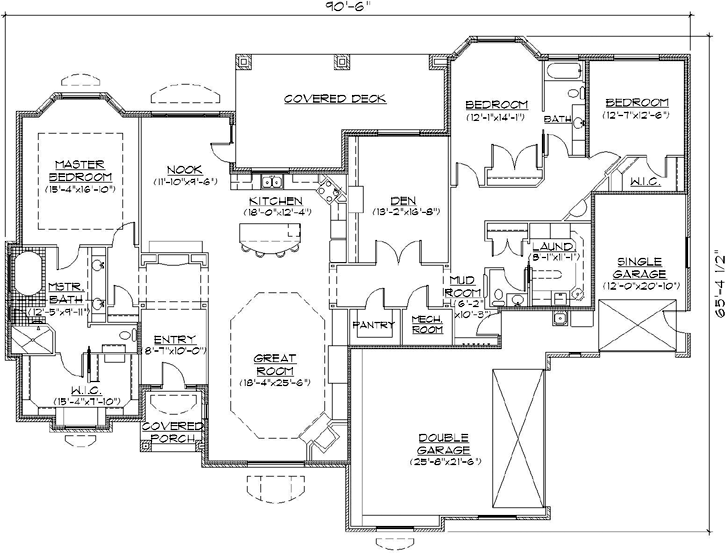 Main Floor Plan: 53-224
