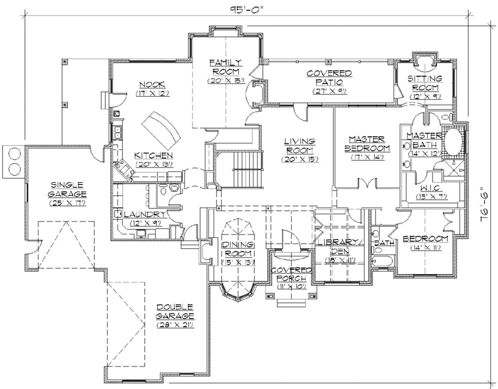 Main Floor Plan: 53-225