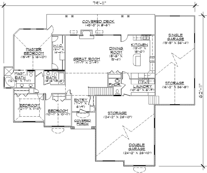 Main Floor Plan: 53-226