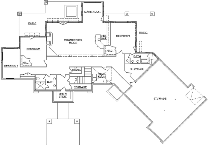 Lower Floor Plan: 53-227