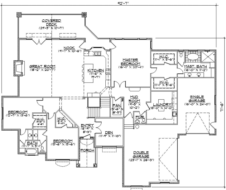 Main Floor Plan: 53-228