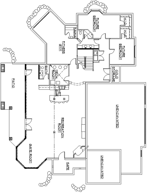 Lower Floor Plan: 53-230