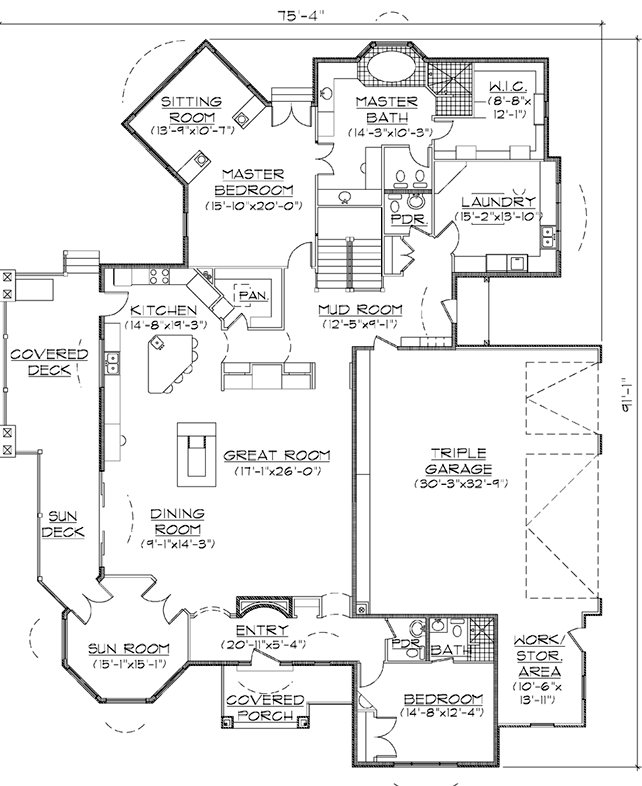 Main Floor Plan: 53-230