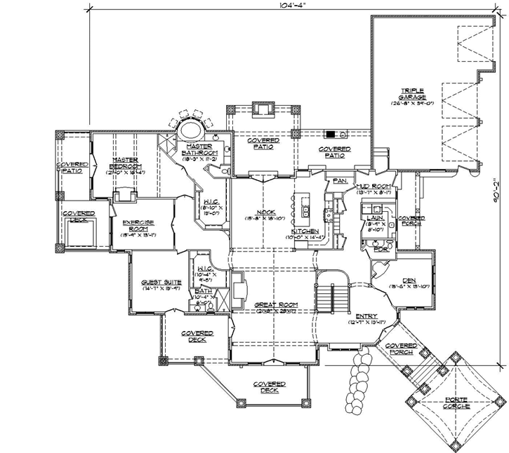 Main Floor Plan: 53-235