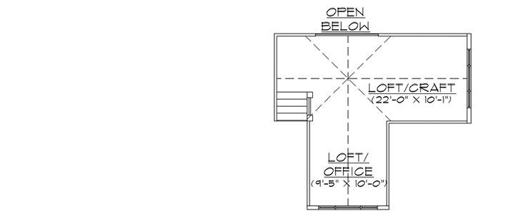 Upper/Second Floor Plan: 53-241