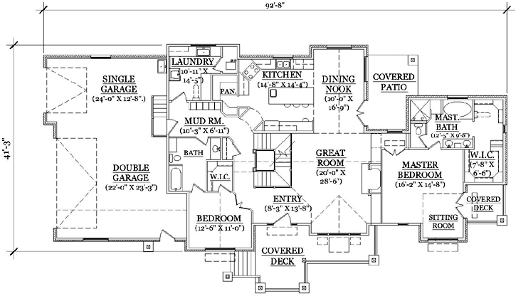Main Floor Plan: 53-242