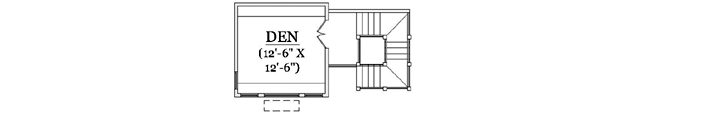 Upper/Second Floor Plan: 53-242