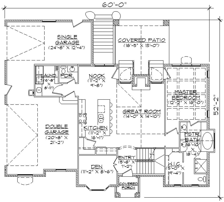 Main Floor Plan: 53-243