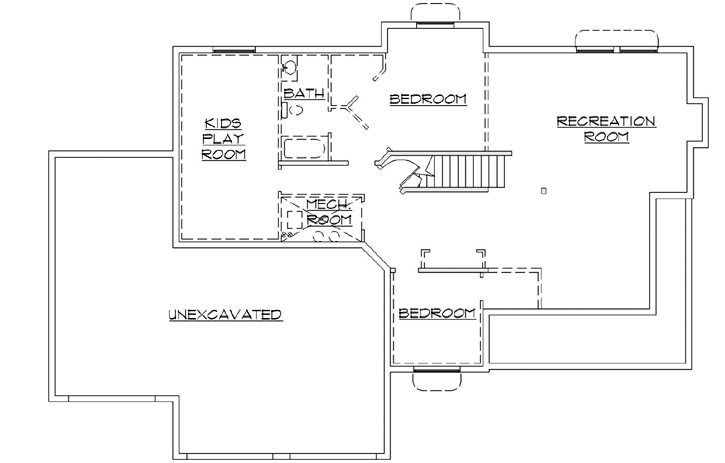 Lower Floor Plan: 53-246