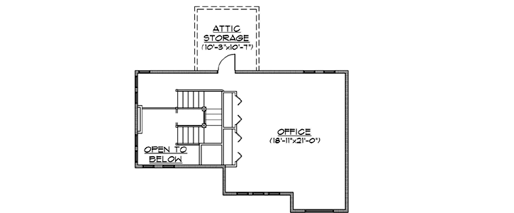 Upper/Second Floor Plan: 53-248