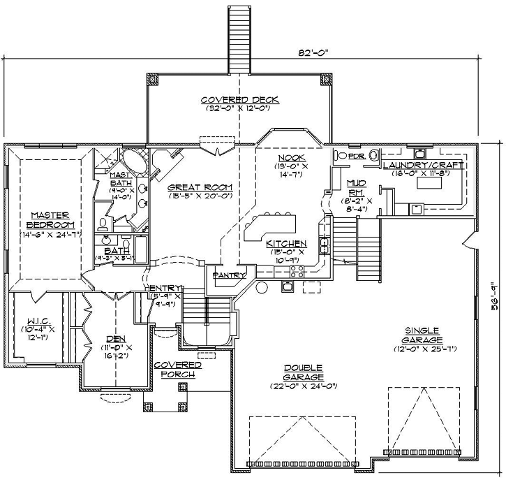 Main Floor Plan: 53-251