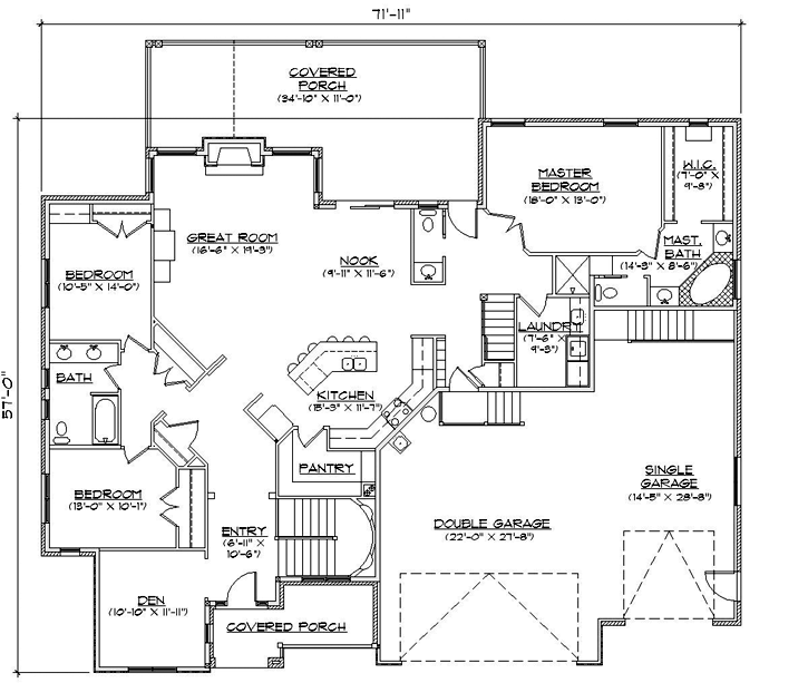 Main Floor Plan: 53-258