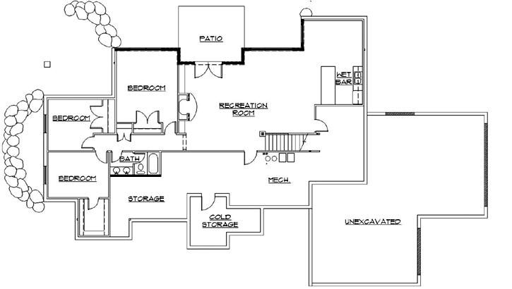 Lower Floor Plan: 53-264