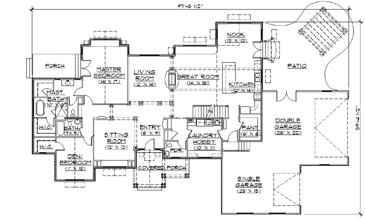 Main Floor Plan: 53-264