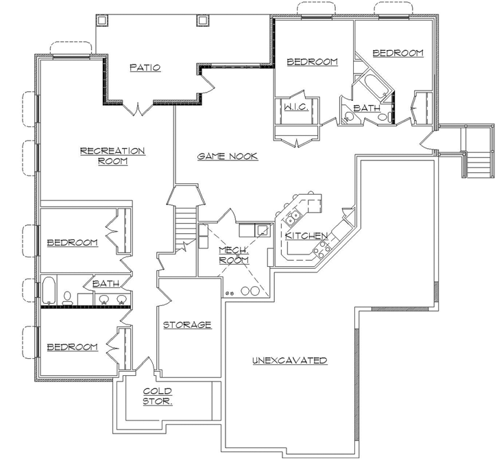 Lower Floor Plan: 53-269