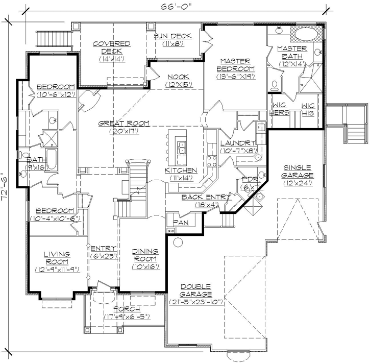 Main Floor Plan: 53-269