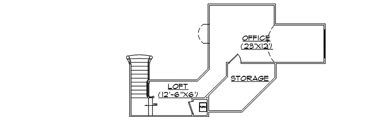 Upper/Second Floor Plan: 53-269