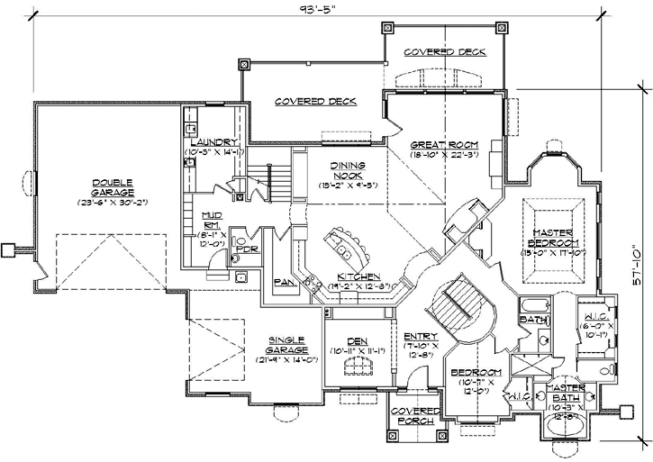 Main Floor Plan: 53-270