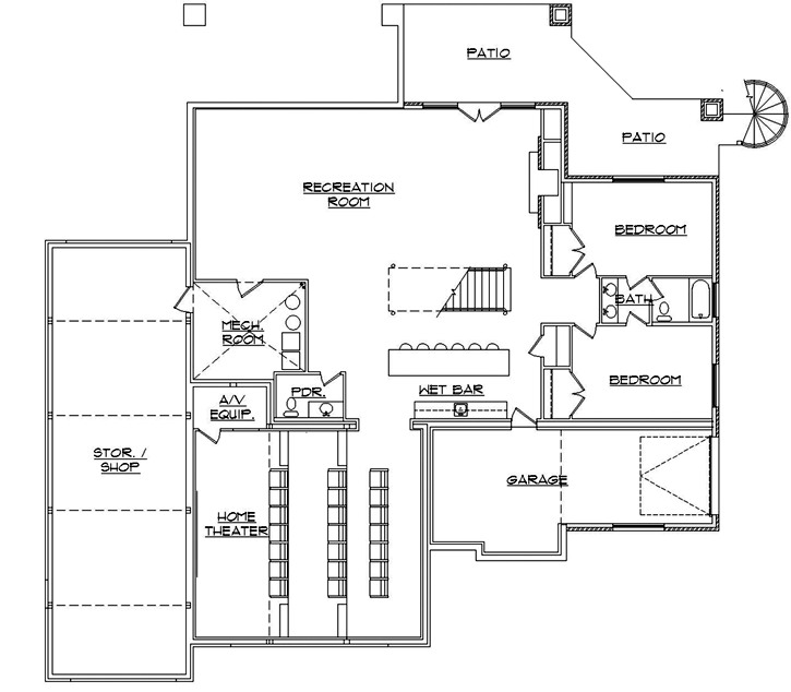 Lower Floor Plan: 53-272