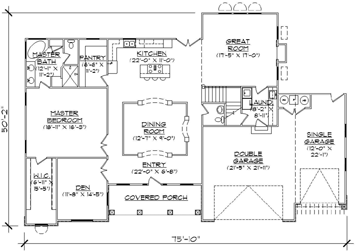 Main Floor Plan: 53-273