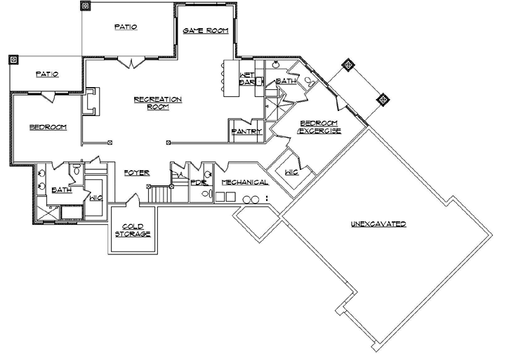 Lower Floor Plan: 53-274