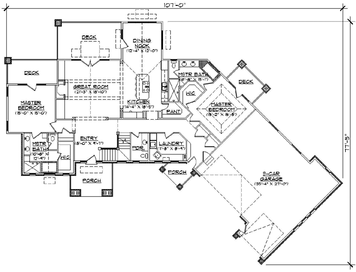 Main Floor Plan: 53-274