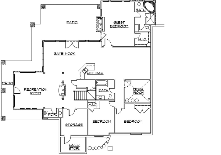 Lower Floor Plan: 53-277