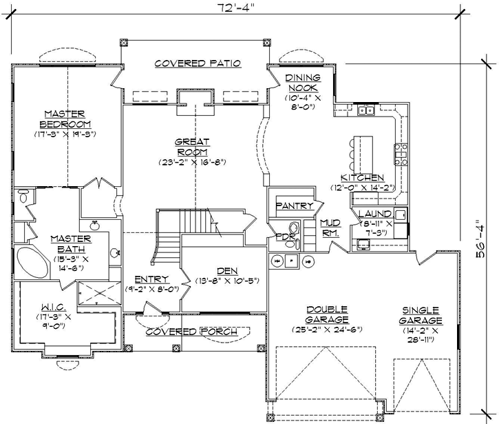 Main Floor Plan: 53-278