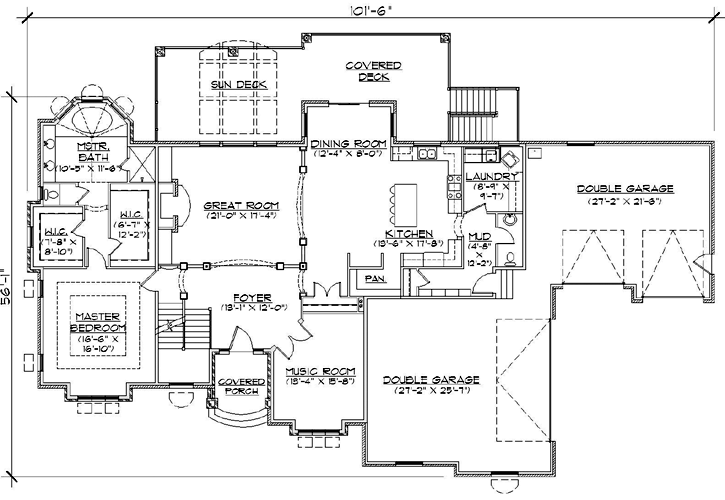 Main Floor Plan: 53-280