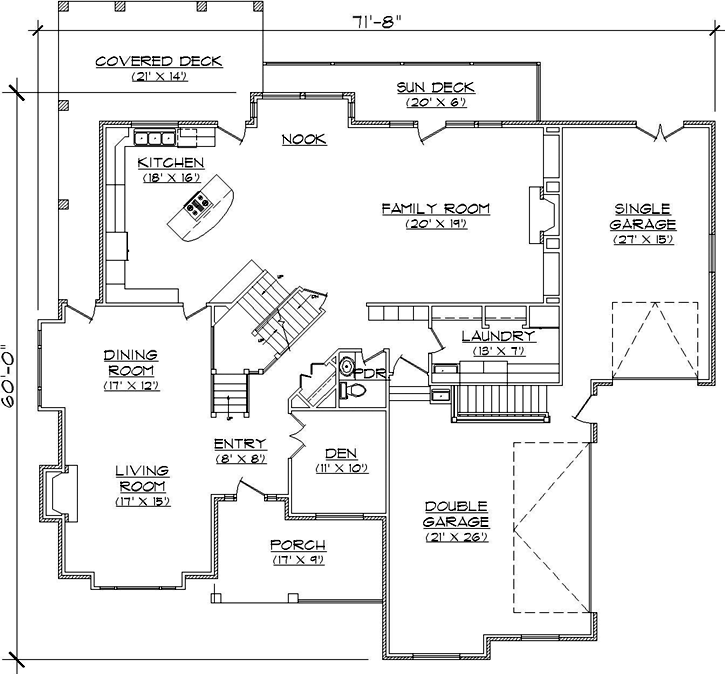 Main Floor Plan: 53-282