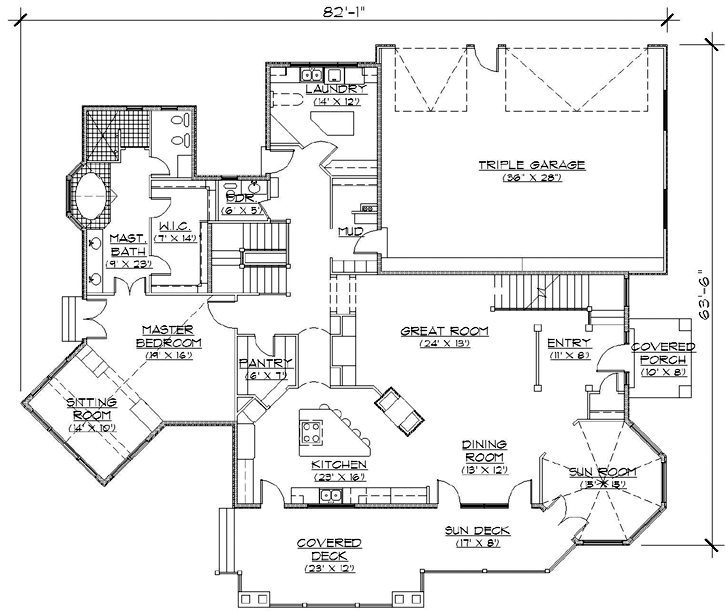 Main Floor Plan: 53-291