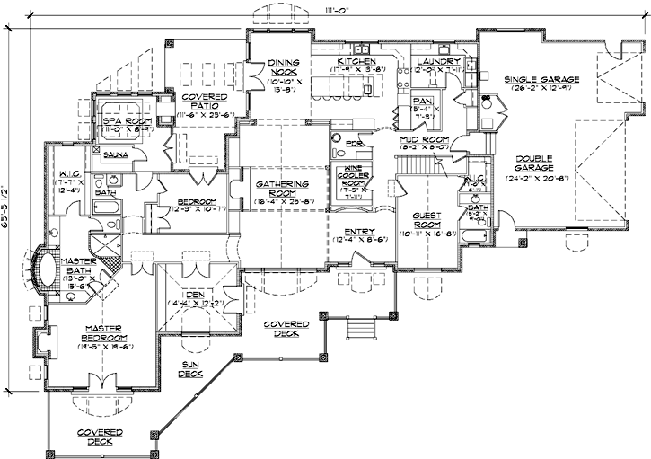 Main Floor Plan: 53-296