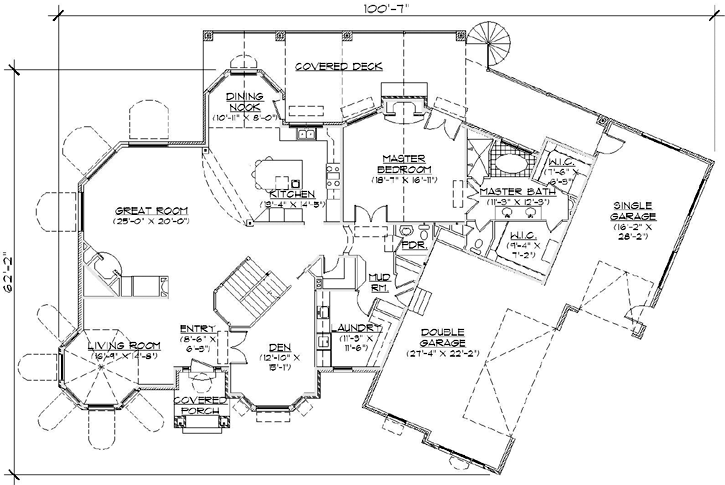 Main Floor Plan: 53-299