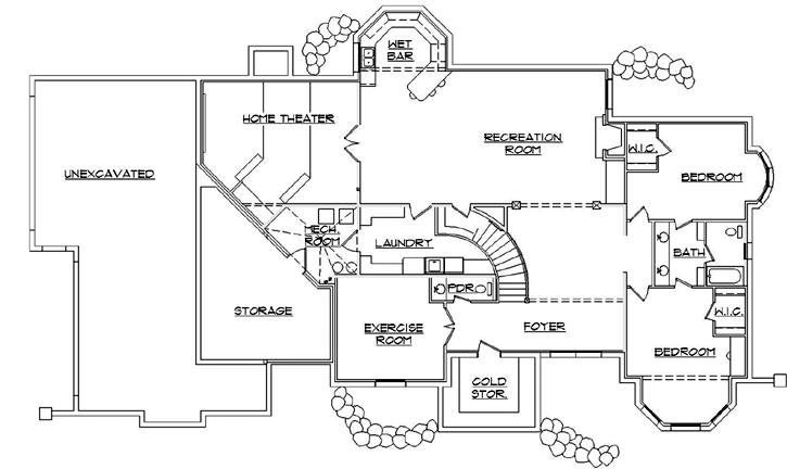 Lower Floor Plan: 53-301