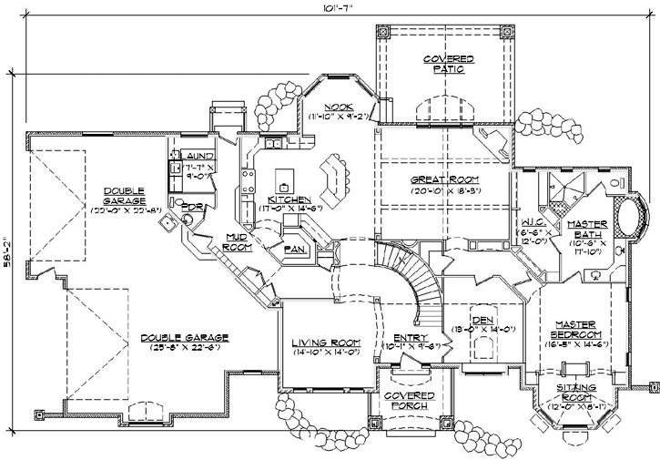 Main Floor Plan: 53-301