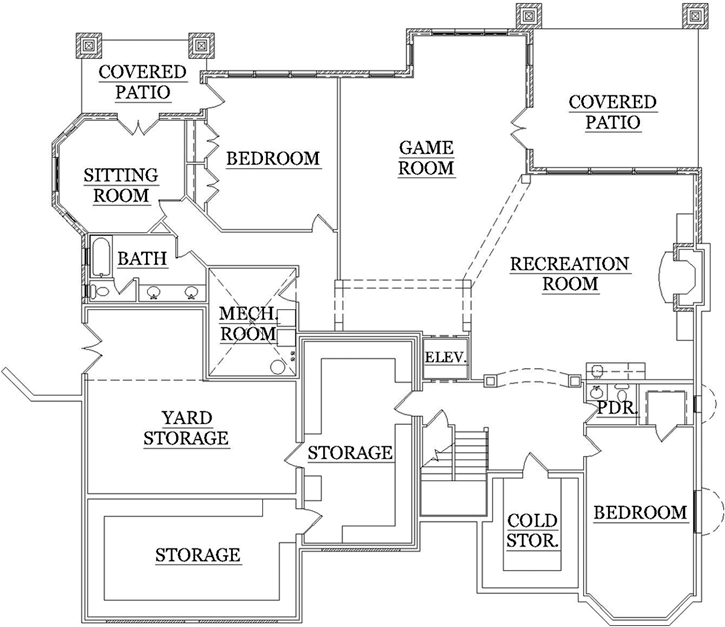 Lower Floor Plan: 53-304